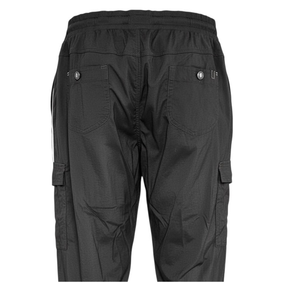 L.L.Bean Women’s Lined Cargo Pants Black Drawstring Waist Stretch Outdoor - Picture 5 of 14